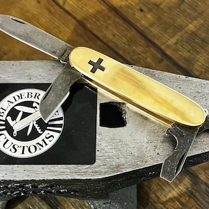 93mm Custom brass Electrician SAK