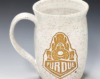 Purdue University Boilermaker Special Handmade Ceramic Mug