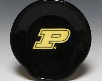 Purdue University Handmade Ceramic Spoon Rest