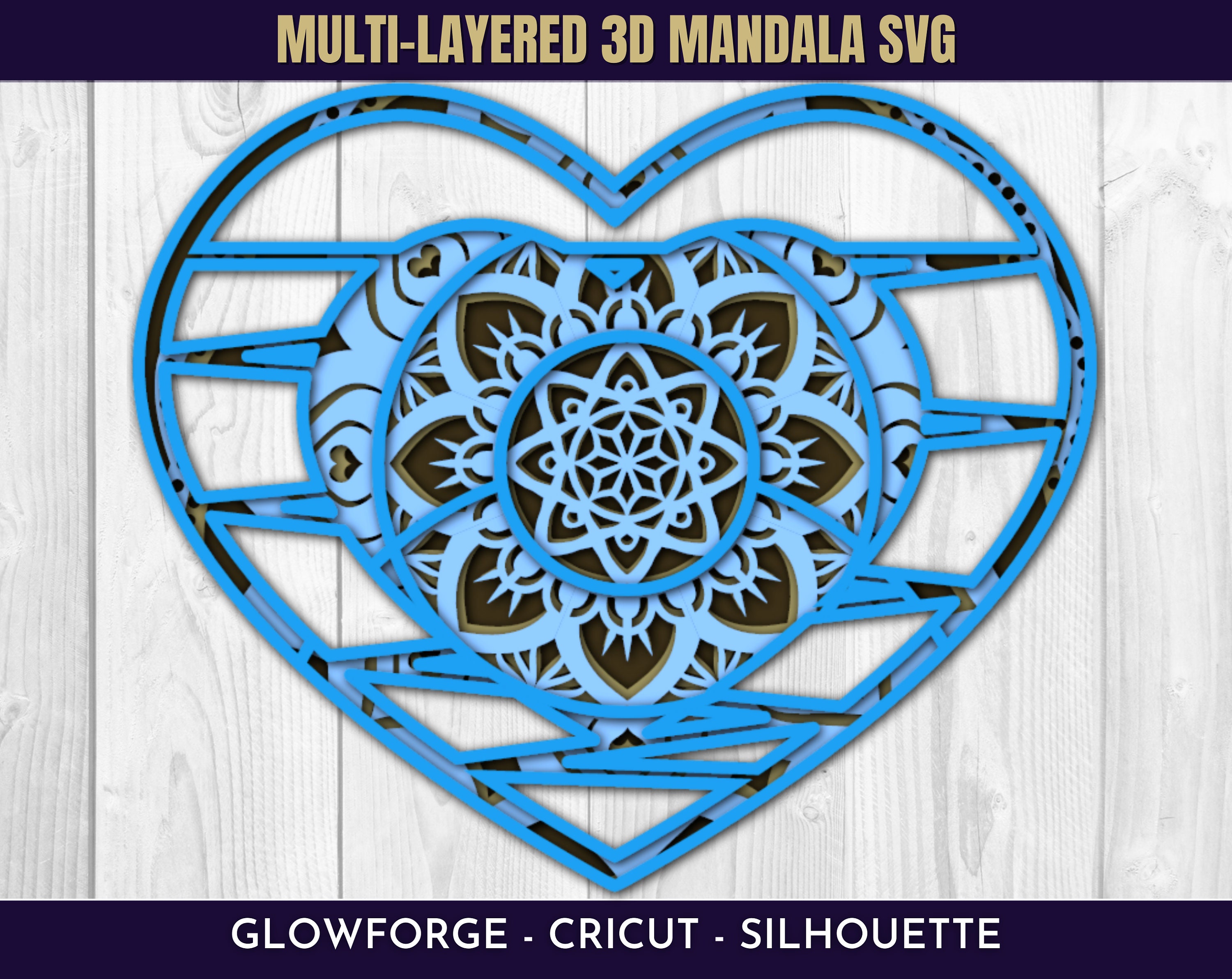 Free Free 290 Heart Mandala Cricut SVG PNG EPS DXF File