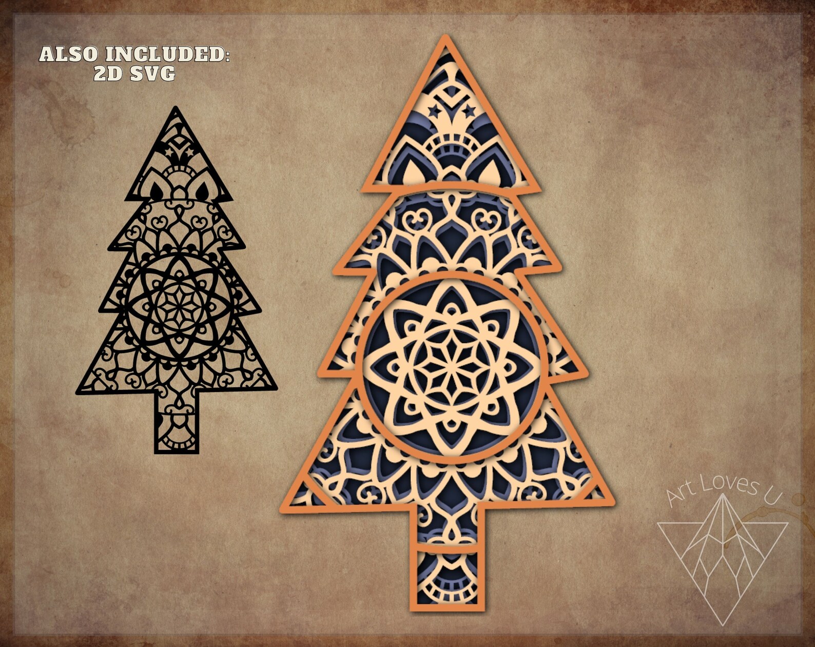 Free Free 183 Layered Tree Mandala Svg SVG PNG EPS DXF File
