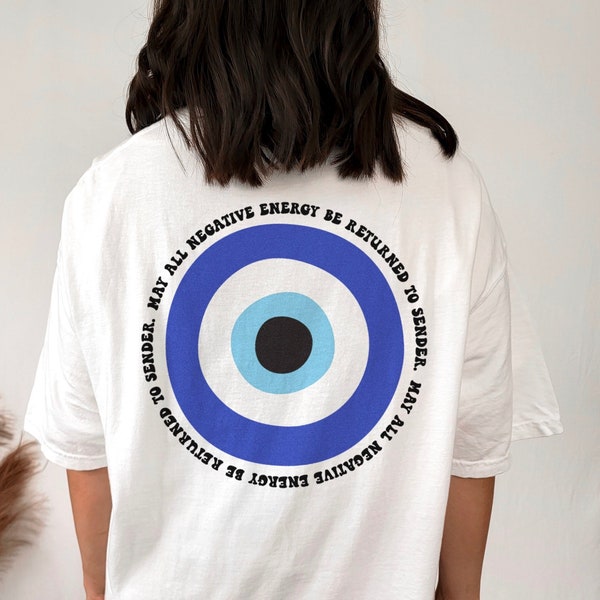 Evil Eye Shirt - Evil Eye TShirt Witchy Clothes Evil Eye Clothes Evil Eye Tee Evil Eye Apparel Third Eye Shirt Indie Clothes Oversized Tees