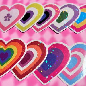 Pride Sticker Pack, LGBTQ Sticker, Planner Sticker, Pride Laptop Sticker, Gay Laptop Sticker, Pride Tumbler Sticker, Gay Waterbottle Sticker