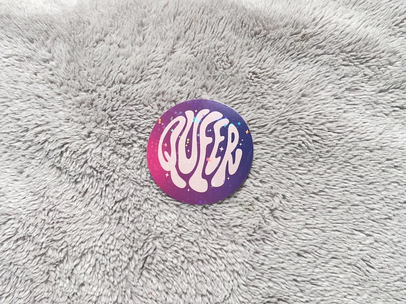 Queer Pride Sticker - LGBTQ Sticker Planner Sticker Pride Laptop Sticker Gay Laptop Sticker Pride Tumbler Sticker Gay Waterbottle Sticker image 3