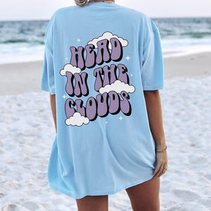 Head In The Clouds Shirt - Preppy Shirt | Indie Clothes | Preppy Clothes | Trendy Y2K Clothes | Aesthetic Clothes | Positive Aesthetic Shirt