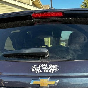 Tailgating Vinyl Decal - Funny Car Decal, Car Window Decal Sticker, Car Decals, Trendy Car Decal, Cute Decal, Car Decals For Women image 2