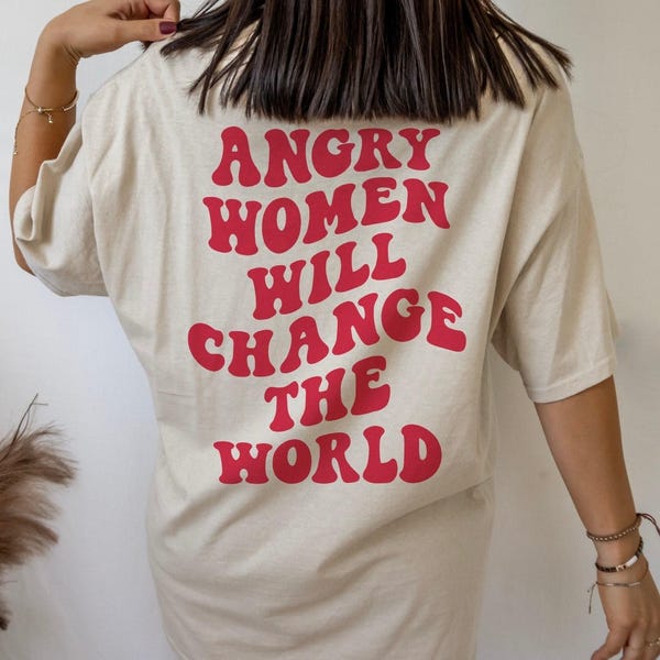 Feminist TShirt - Feminist Shirt, Vintage Aesthetic, Equal Rights, Empowered Woman, Feminist Gift, Trendy Shirt, Aesthetic Clothes