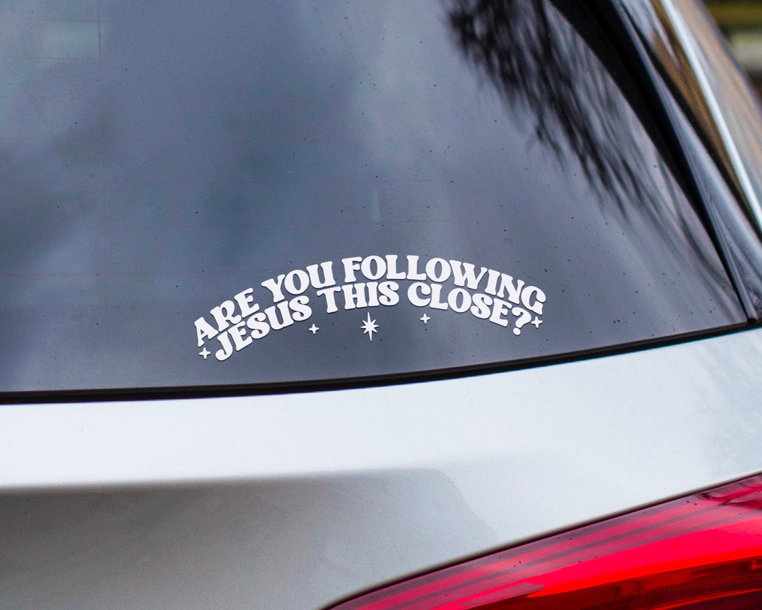 "Keep Back" Tailgating Car Sign - Choose Your Design, Baby On Board Style Warning Sign
