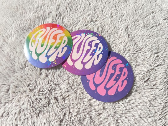 Queer Pride Sticker -  LGBTQ Sticker Planner Sticker Pride Laptop Sticker Gay Laptop Sticker Pride Tumbler Sticker Gay Waterbottle Sticker