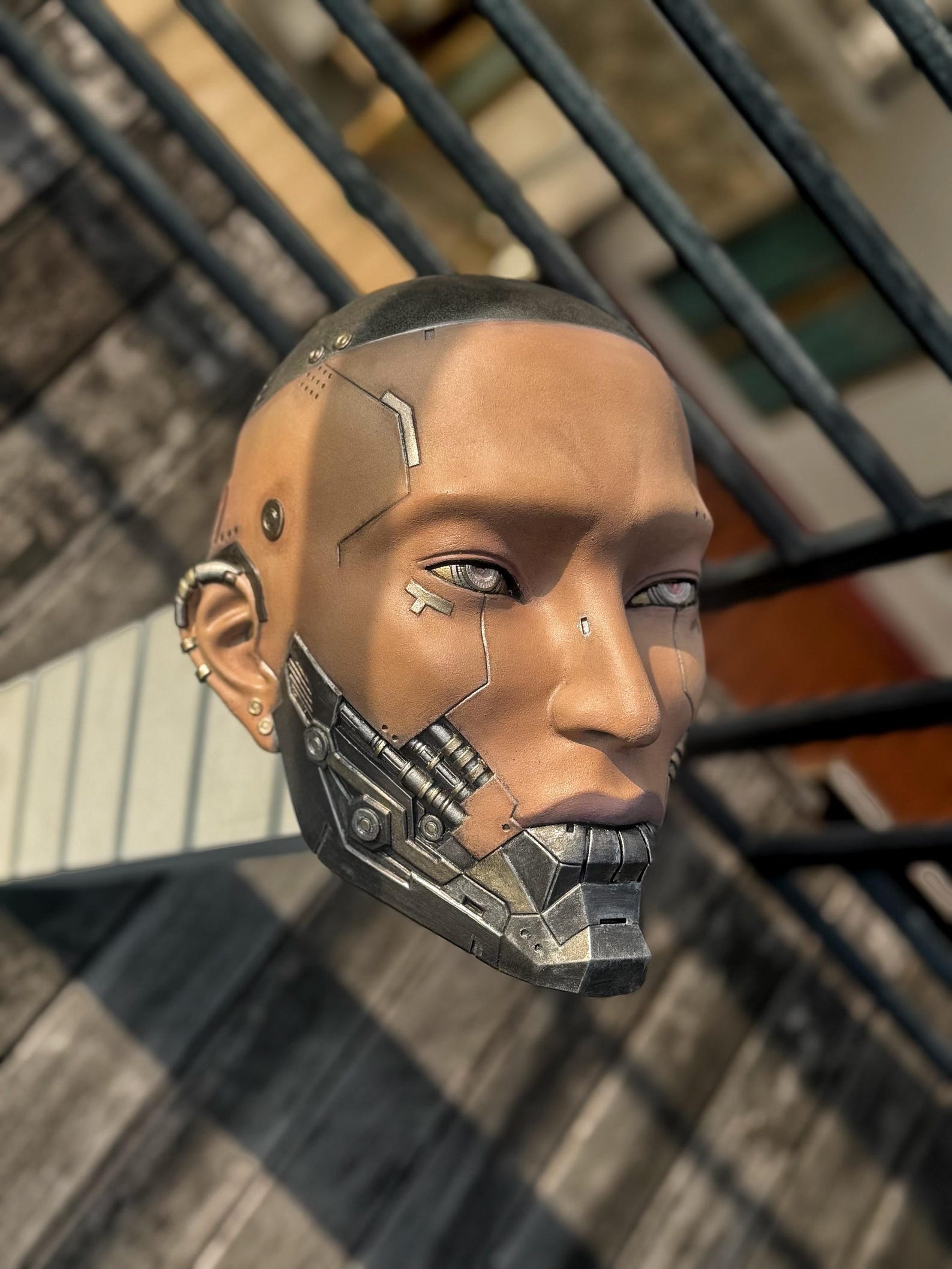 Cyborg Masker CYBERPUNK MASK (CYBORG) - Etsy