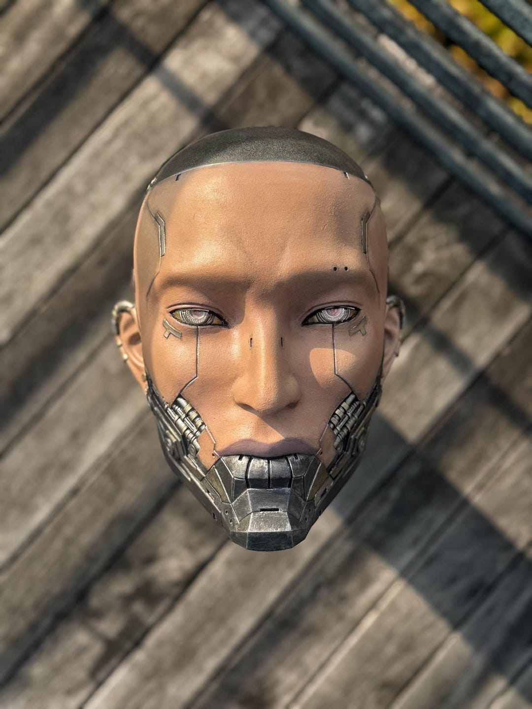 Cyborg Masker CYBERPUNK MASK (CYBORG) - Etsy