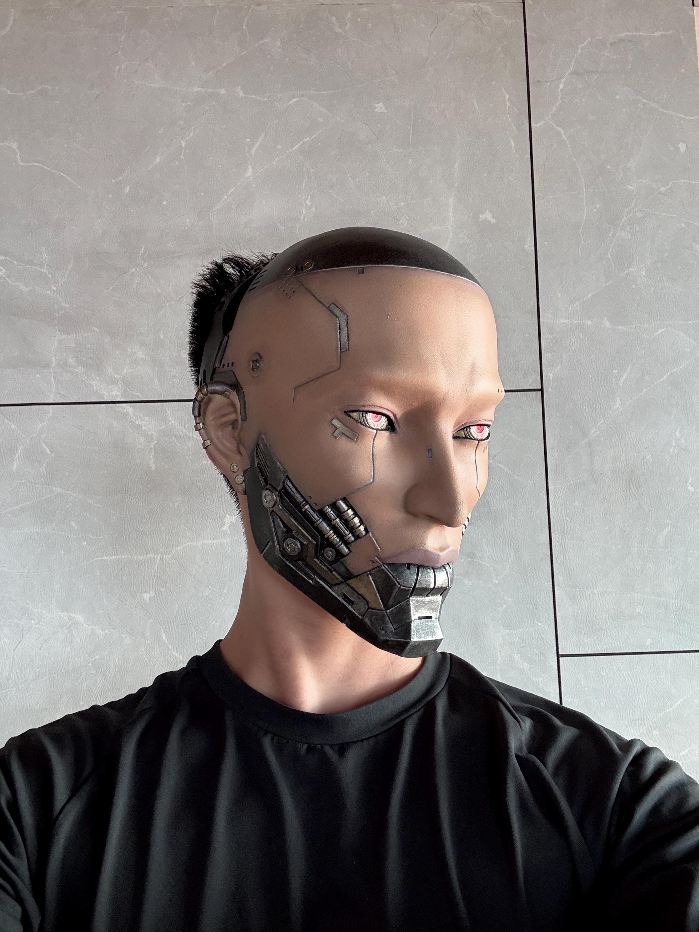 Cyborg Masker CYBERPUNK MASK (CYBORG) - Etsy