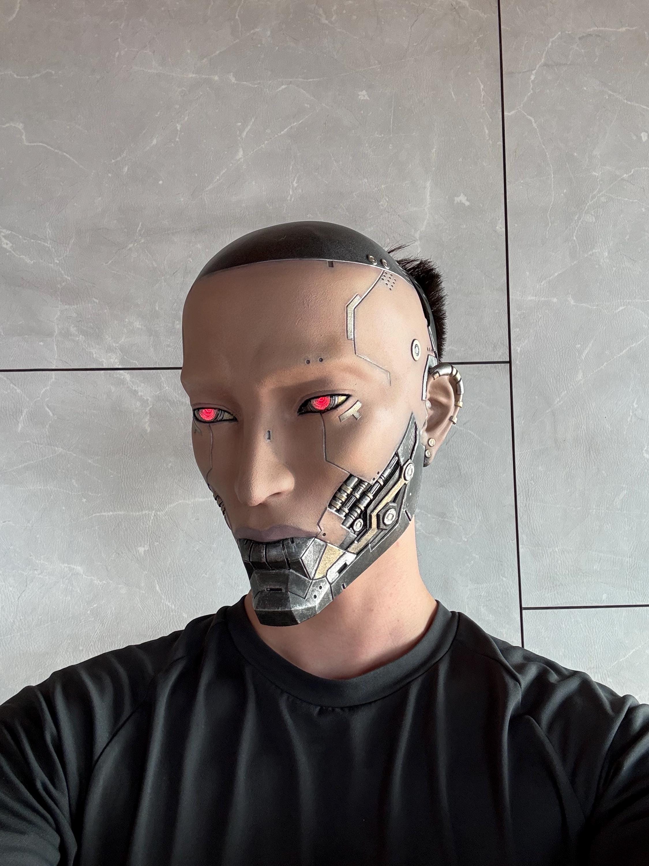 Cyborg Masker CYBERPUNK MASK (CYBORG) - Etsy