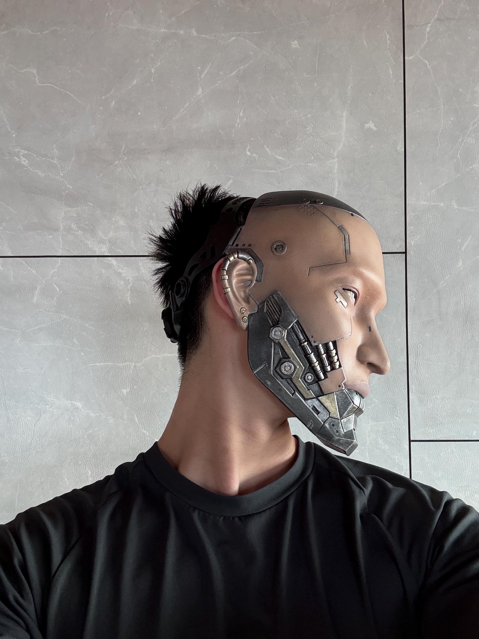 Cyborg Masker CYBERPUNK MASK (CYBORG) - Etsy