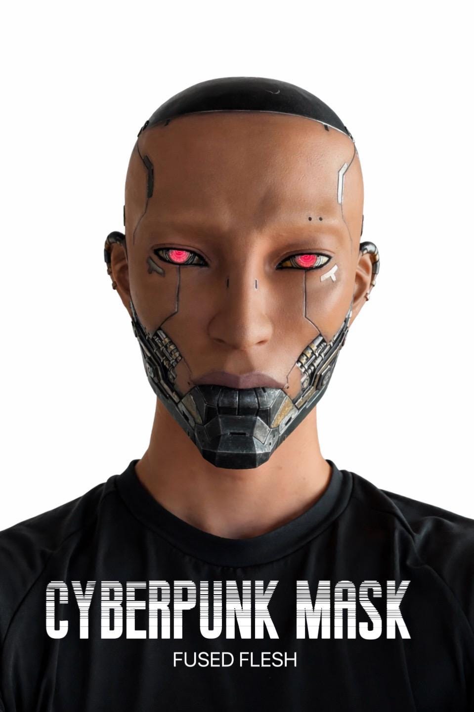 Cyborg Masker CYBERPUNK MASK (CYBORG) - Etsy