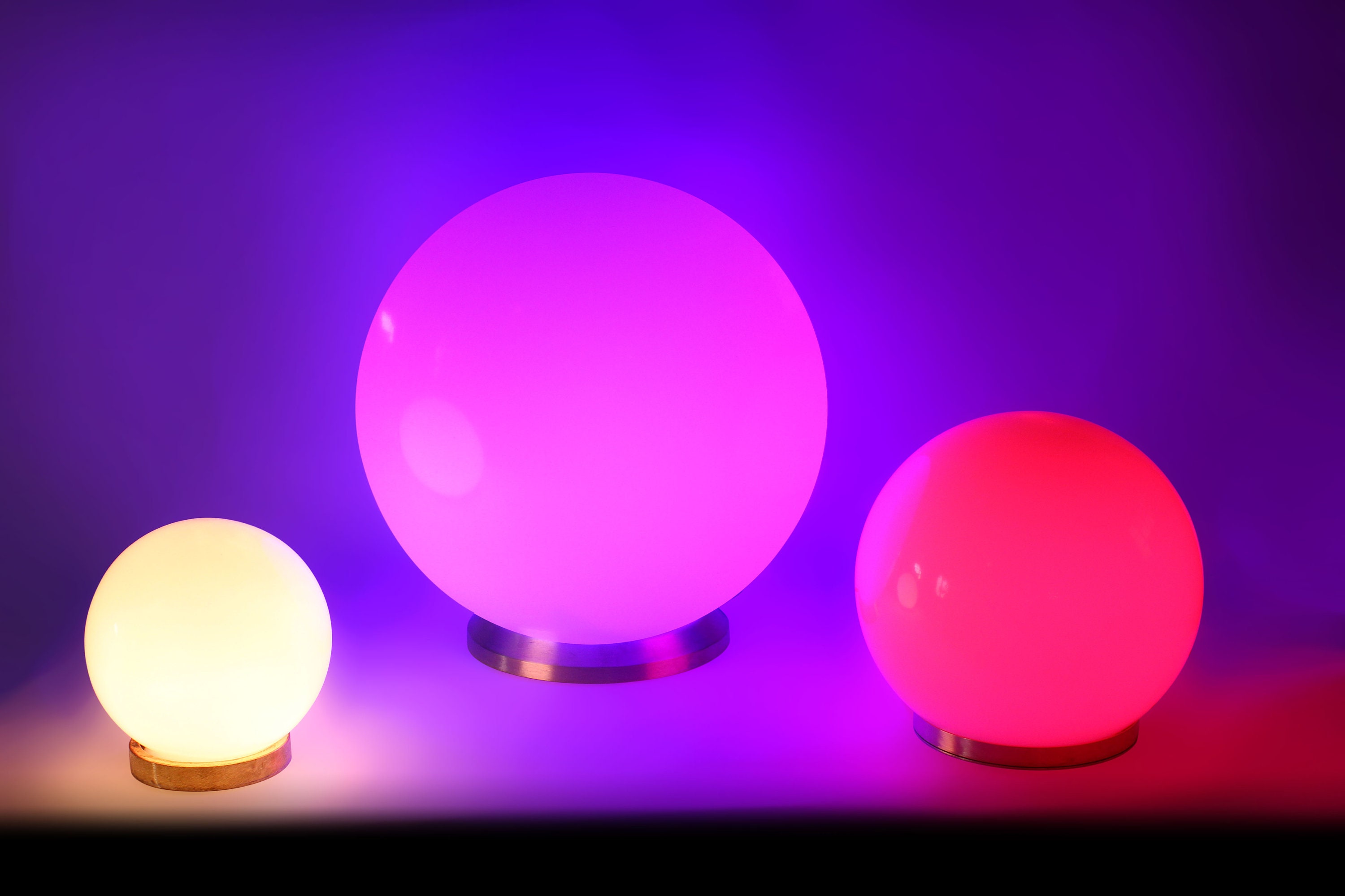 Acrylic Table Lamp LTL4BNRGBW Etsy