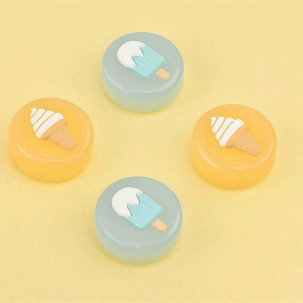 Ice Cream and Ice Lolly Thumb Grips for Nintendo Switch and Switch Lite Joy-con Cap Joystick Cover