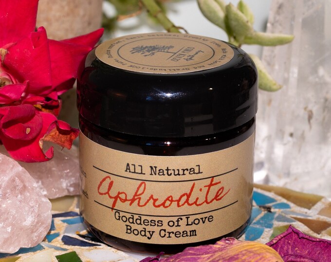 Aphrodite Body Creamgoddess of Lovebody Lotionall Naturalrose Body