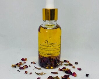 Primrose Facial Serum-Rose nawilżający olejek do twarzy-olejek nawilżający-przeciwstarzeniowe serum do twarzy-olejek z wiesiołka-olejek ujędrniający do twarzy-pielęgnacja skóry