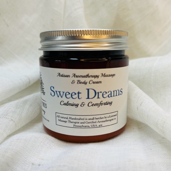Sweet Dreams Sleepy Time Body Cream-entspannende Lotion-sicher für Kinder-feuchtigkeitsspendende Körpercreme-therapeutische Massagecreme-natürliche Einschlafhilfe
