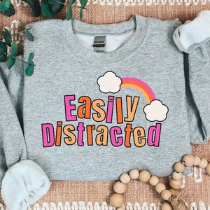 ADHD Easily Distracted SVG PNG, Adhd Clipart, Neurodiversity Svg ...