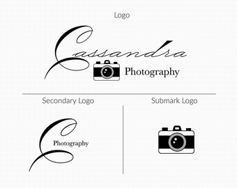 Simple Logo design, Premade Logo, Logos, Photography Logos, Logo Branding, Photography Logo Design, Signature Logo, Simple, Logo Kit, Logo