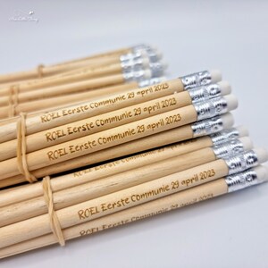 Set of 10 Personalized Pencils image 3
