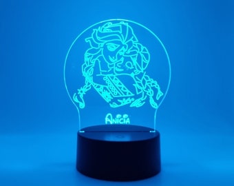 Gepersonaliseerde RGB LEDlamp Frozen