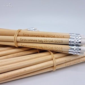 Set of 10 Personalized Pencils image 2