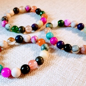 Mix Natural Stone Beads