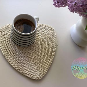 Table coasters, Christmas gift, Home décor, Cloth pad, Modern home decor, Housewarming gift, Coffee table coaster, Colorful table coaster