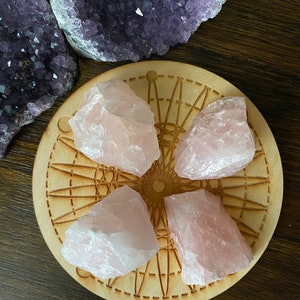 Rose Quartz raw chunk