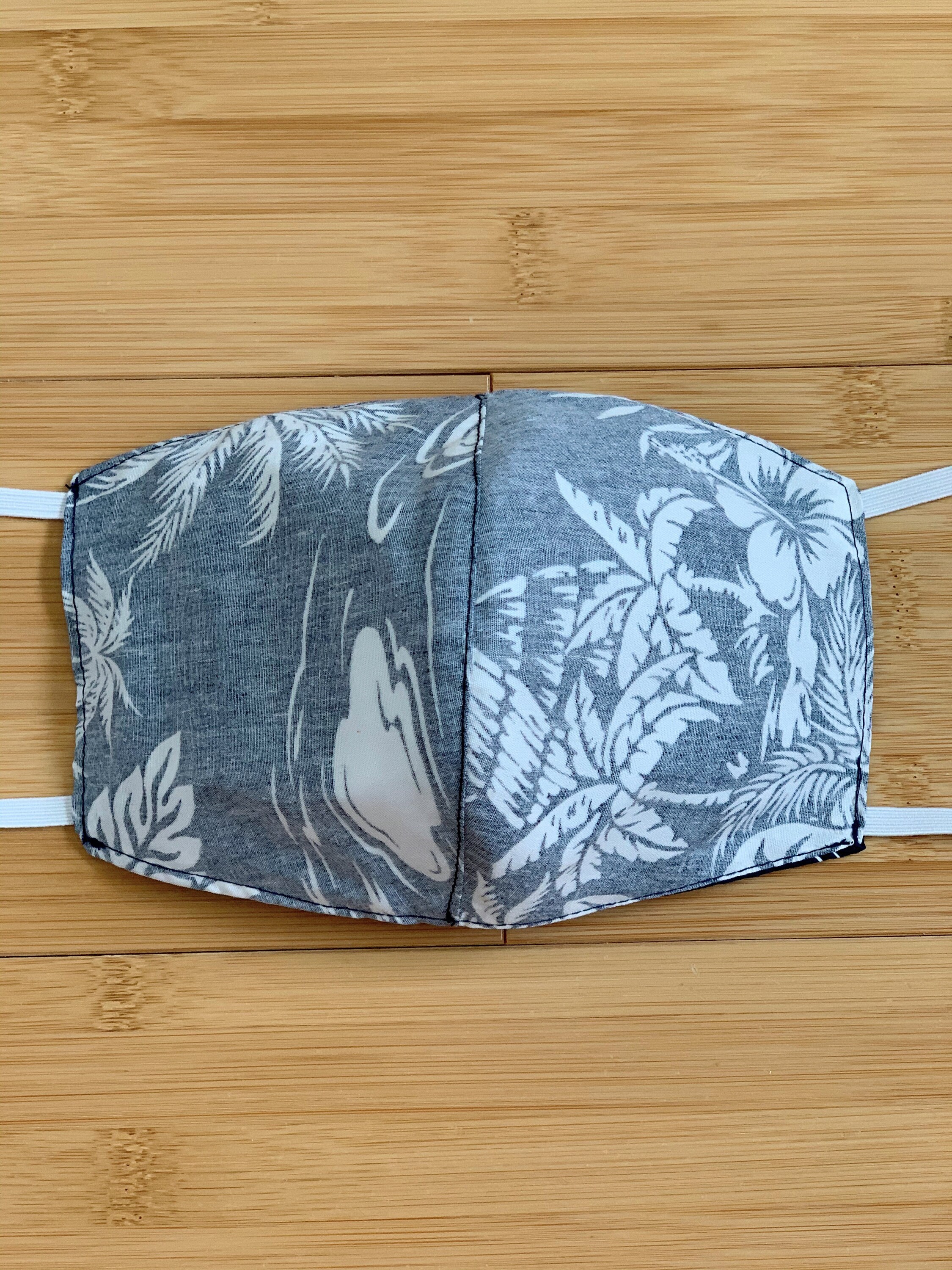 Hawaiian Print Cotton Adult Face Masks Reusable / Washable / Etsy