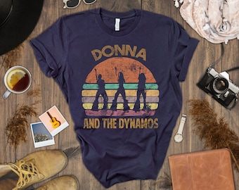 Donna and the Dynamos Mama Mia Unisex Tee - Vintage Mamma Mia Music Shirt, Musical Gift Tee