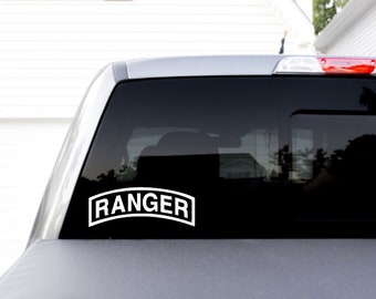 Vinyl Army Ranger Decal Sticker FREE SHIPPING! | Many sizes, colors, and styles! Car Decal Yeti Decal Cell Phone Decal Laptop Decal