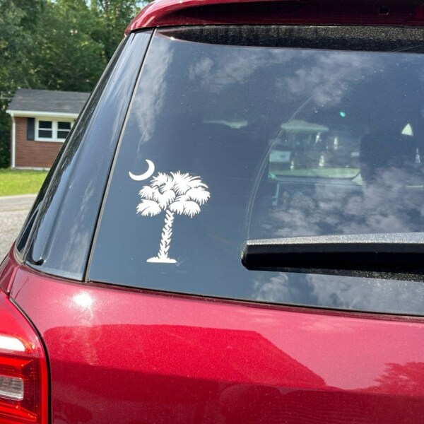 Palmetto Tree Decal Etsy