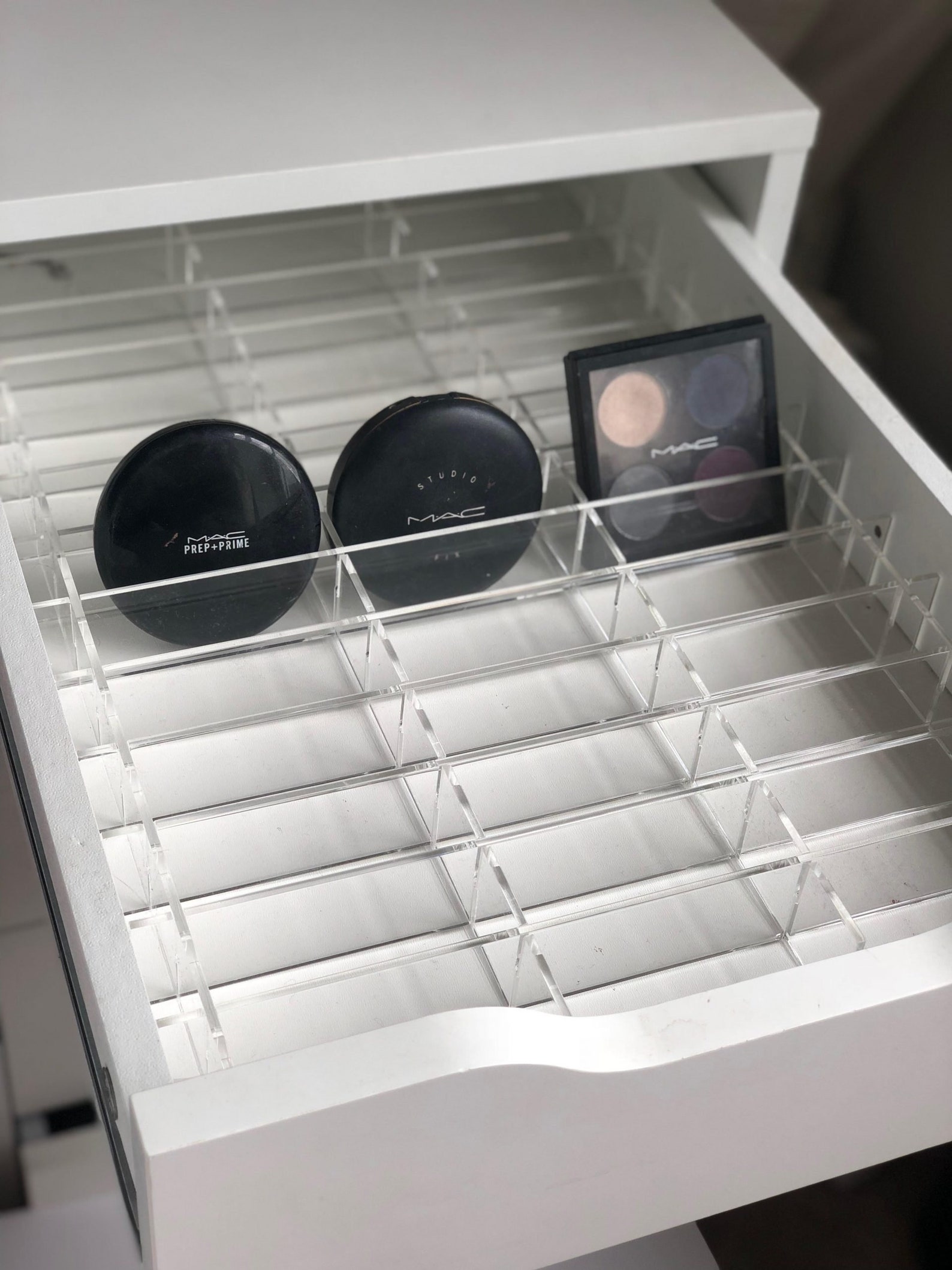 Ikea Makeup Alex Drawer Organisers/Dividers Compacts Etsy