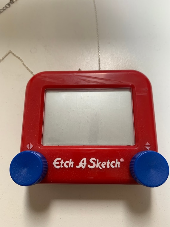 Mini Etch-A-Sketch Necklace