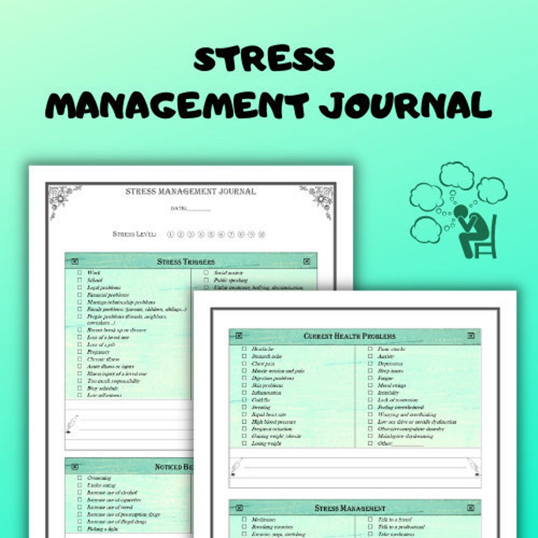 stress management journal assignment