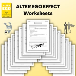 ALTER EGO EFFECT Werkbladen / Werkboek (voor het boek van Todd Herman)