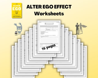 ALTER EGO EFFECT Werkbladen / Werkboek (voor het boek van Todd Herman)