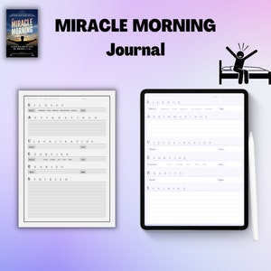 MIRACLE MORNING Journal