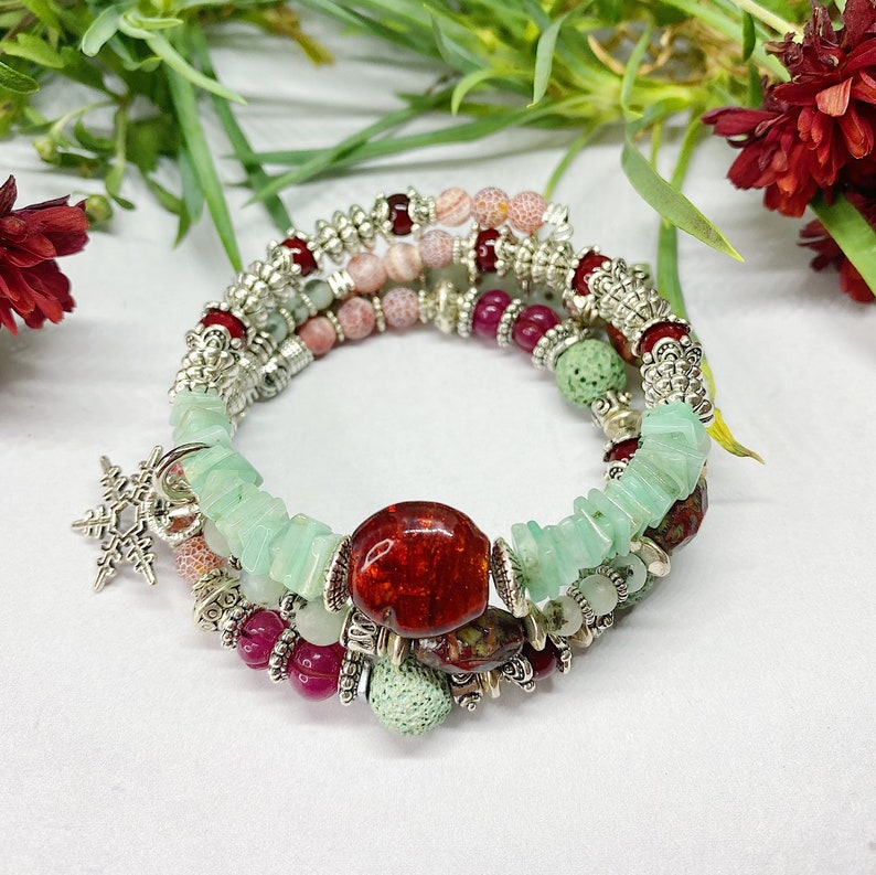 Mistletoe Wrap Bracelet