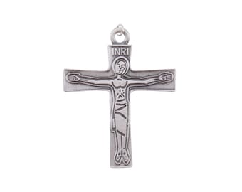 Christ is Counting on You Double Sided Cursillo Crucifix Necklace