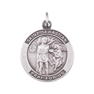 St. Sebastian Brass Sports Medal (Made in USA)