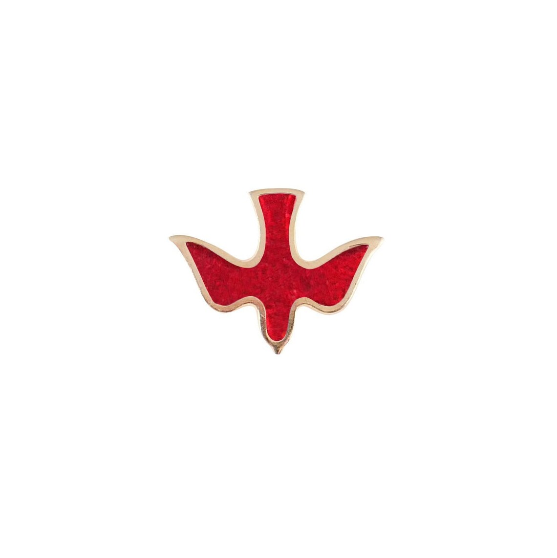 Red Dove Holy Spirit Religious Lapel Pin pack of One Dozen other