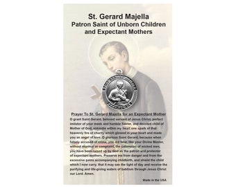 St. Gerard Majella Patron St. of Unborn Children and Expectant Mothers Medal