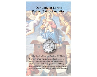 Our Lady of Loreto Patron Saint of Aviation Medal