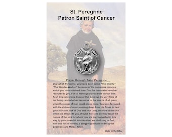 Medalla de San Peregrino, Patrón del Cáncer