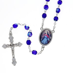 St. Philomena Foto Rosenkranz mit St. Philomena Gebetskarte